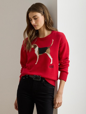 Pullover 'RIEDNEE' di Lauren Ralph Lauren in rosso: frontale