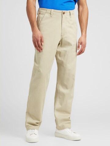 WRANGLER - Regular Calças chino 'CASEY JONES' em bege: frente