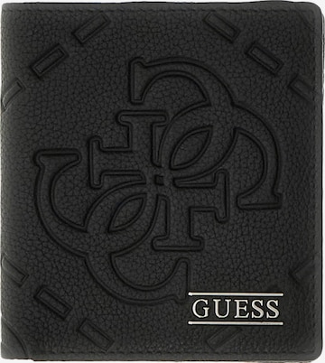 GUESS Wallet 'Boston' in Black: front
