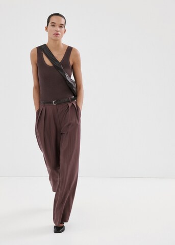 MANGO Jumpsuit 'Gigi' in Braun: Vorderseite