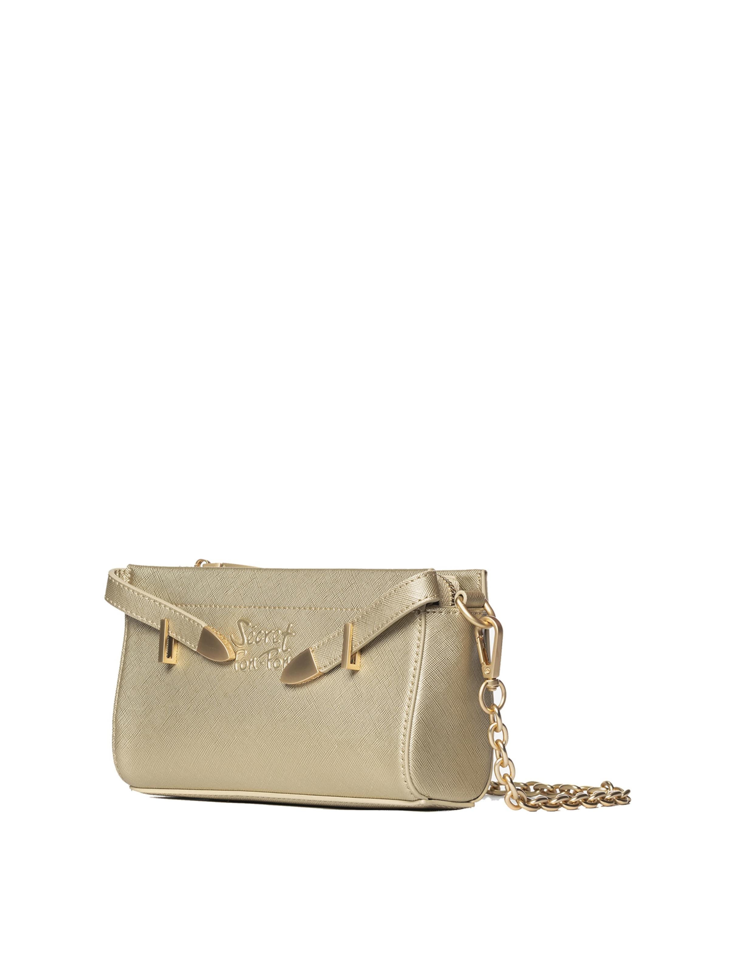 Secret Pon Pon Crossbody bag 'Lumina Lux' in Gold: front