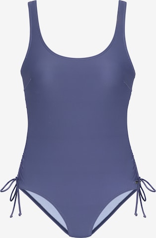 Maillot de bain sport VENICE BEACH en violet : devant