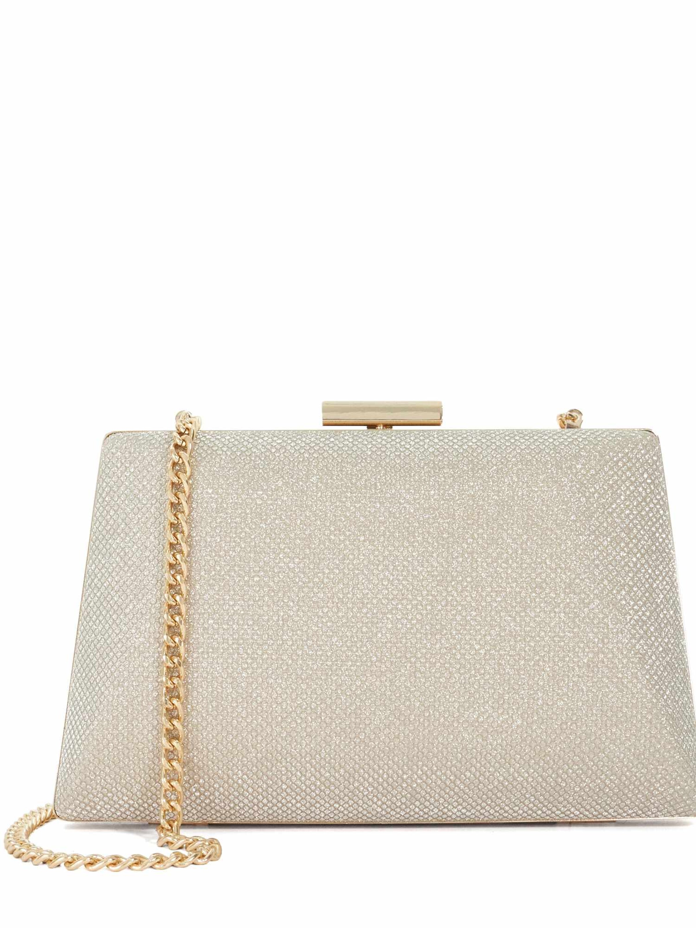 Dune LONDON Clutch 'Bellaria' in Gold: Vorderseite