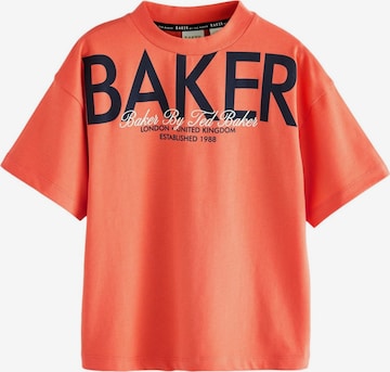 raudona Baker by Ted Baker Marškinėliai: priekis