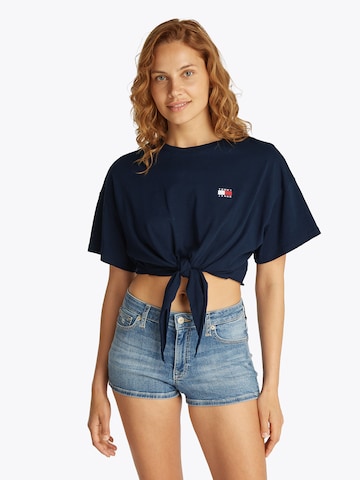 Tommy Jeans Μπλουζάκι σε μπλε: μπροστά