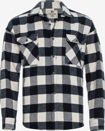 Redbridge Regular fit Button Up Shirt 'Sale' in Blue: front