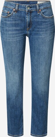 regular Jeans 'dre low-rise slim boyfriend' di rag & bone in blu: frontale