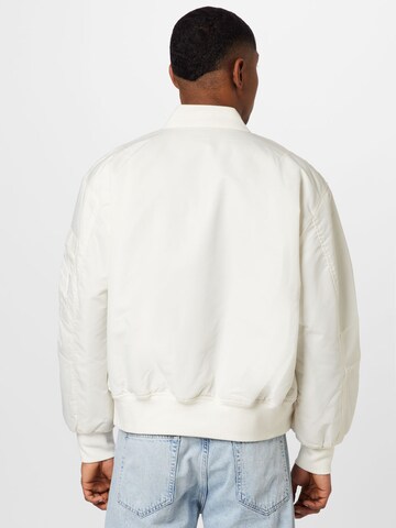 Calvin Klein Jeans Přechodná bunda – bílá