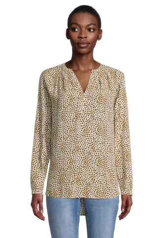 Cartoon Blouse in Beige: voorkant