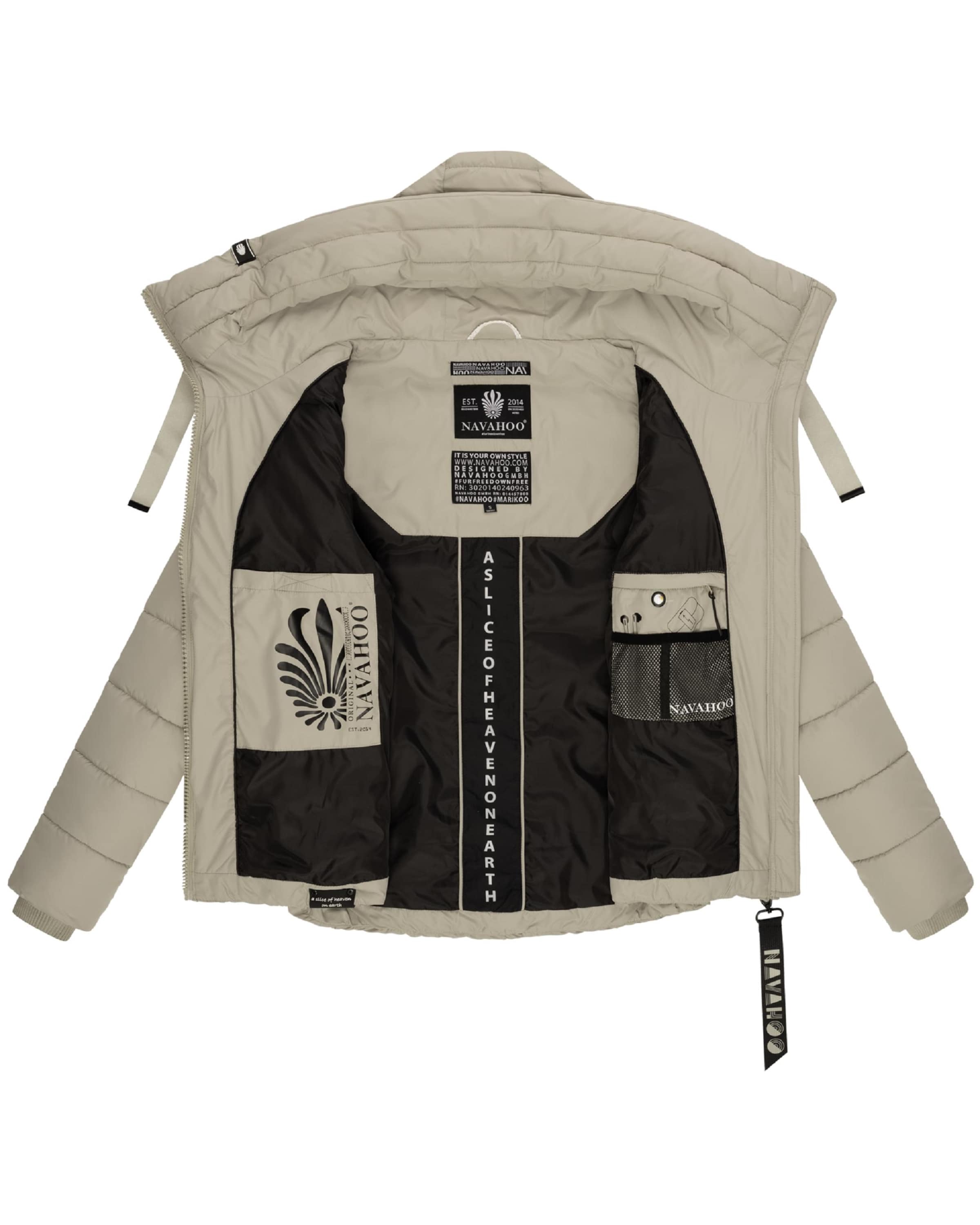 Veste d’hiver 'Amayaa' NAVAHOO en beige