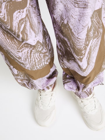 ADIDAS BY STELLA MCCARTNEY Tapered Workout Pants 'Truecasuals ' in Purple