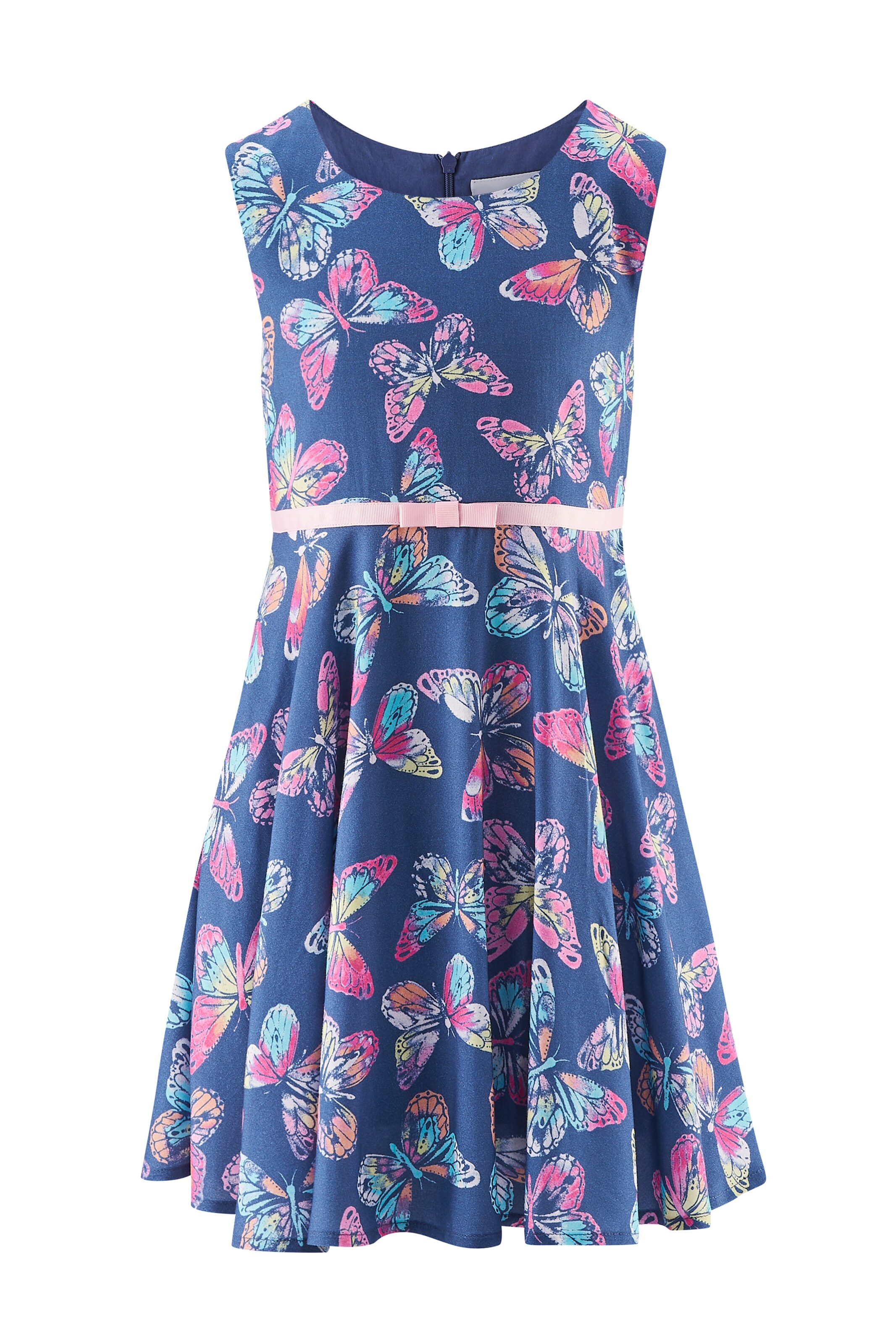 happy girls Рокля в синьо: отпред