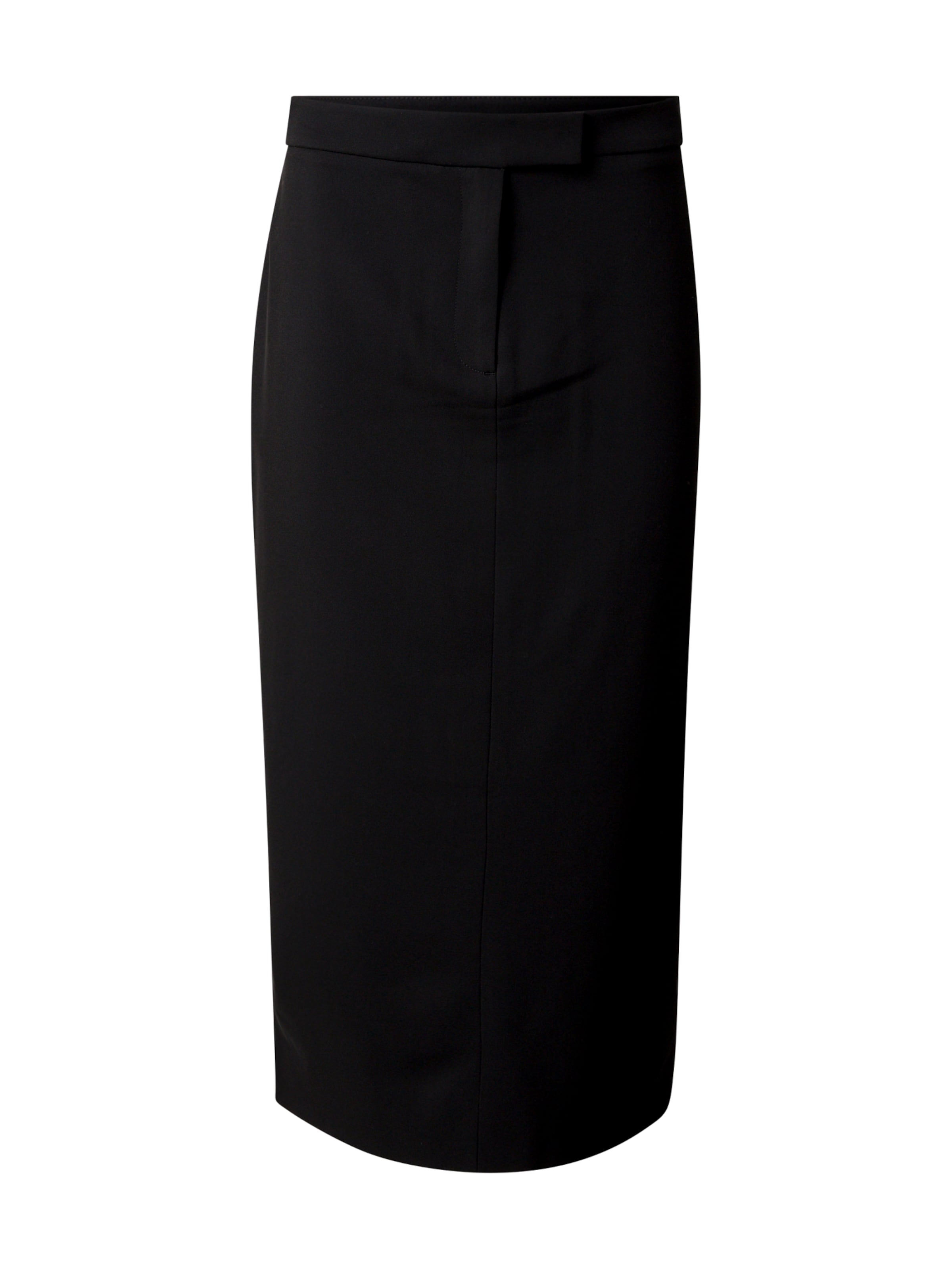 Calvin Klein Φούστα σε μαύρο: μπροστά