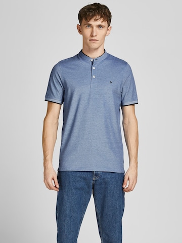 T-Shirt 'Paulos' JACK & JONES en bleu : devant