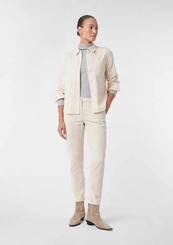 Regular Pantalon COMMA en beige