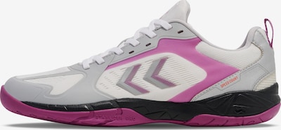 Hummel Sports shoe in 36 in Light grey / Cyclamen / White, Item view