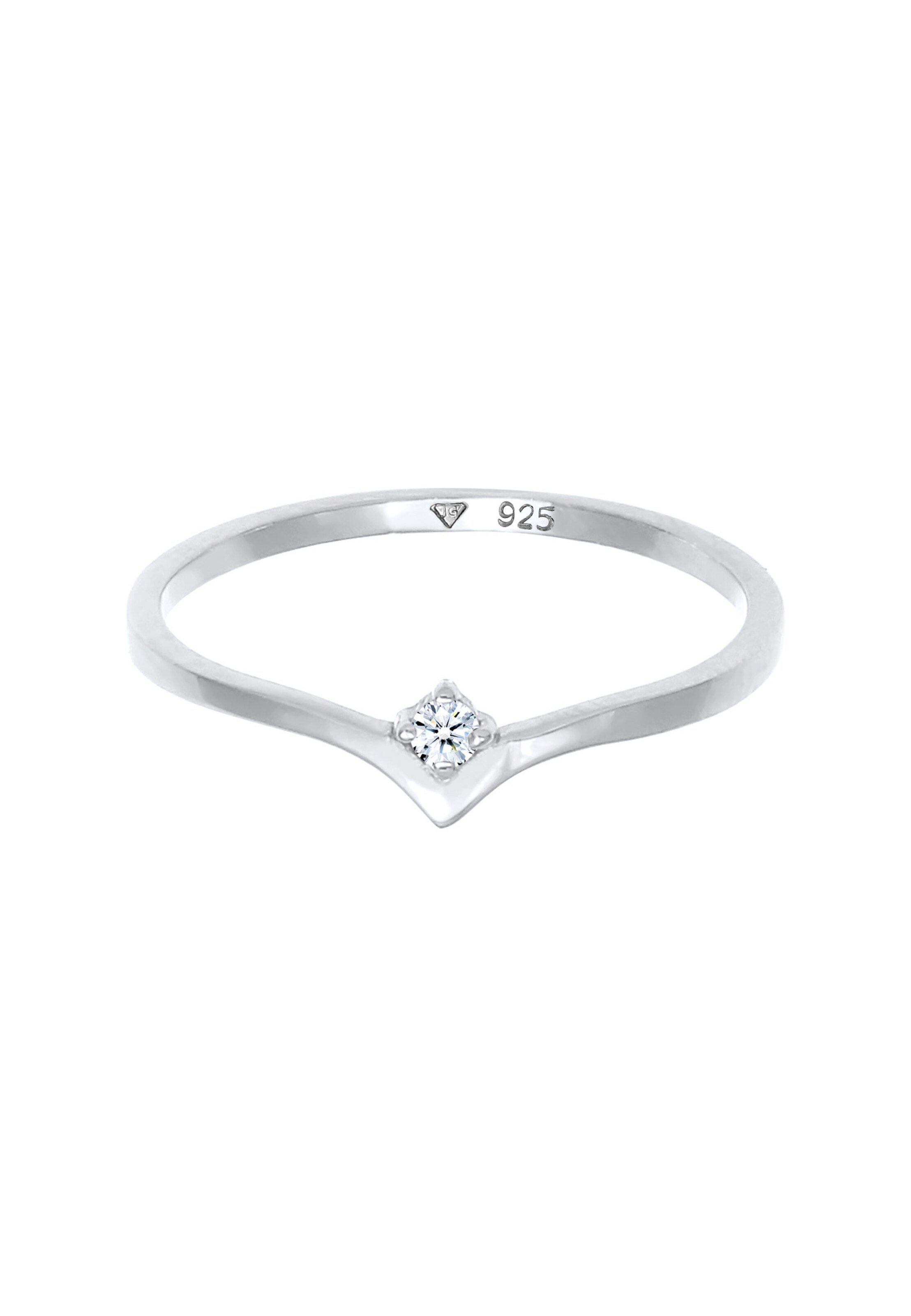 Elli DIAMONDS Ring in Zilver