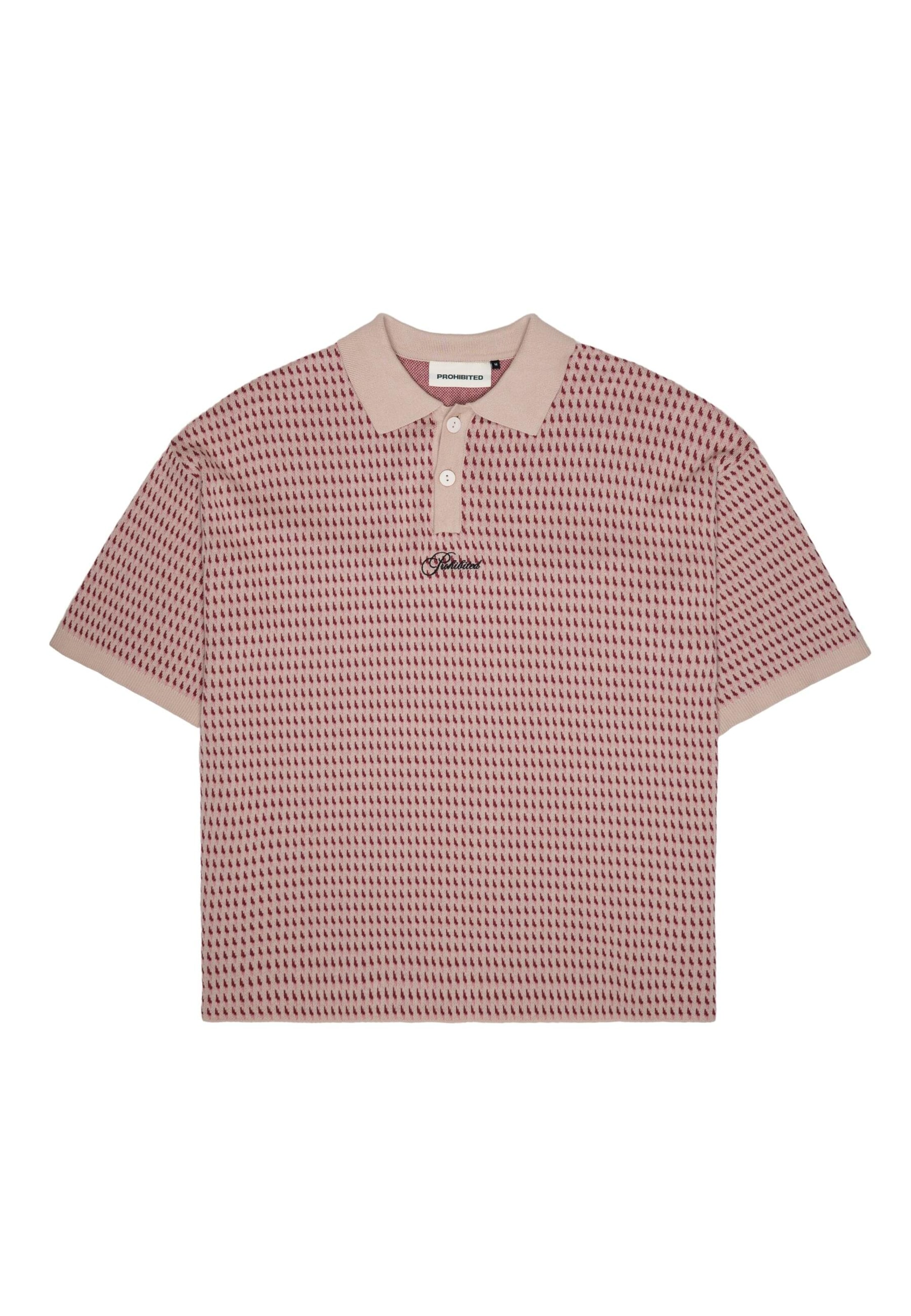 Prohibited - Camiseta en rojo: frente