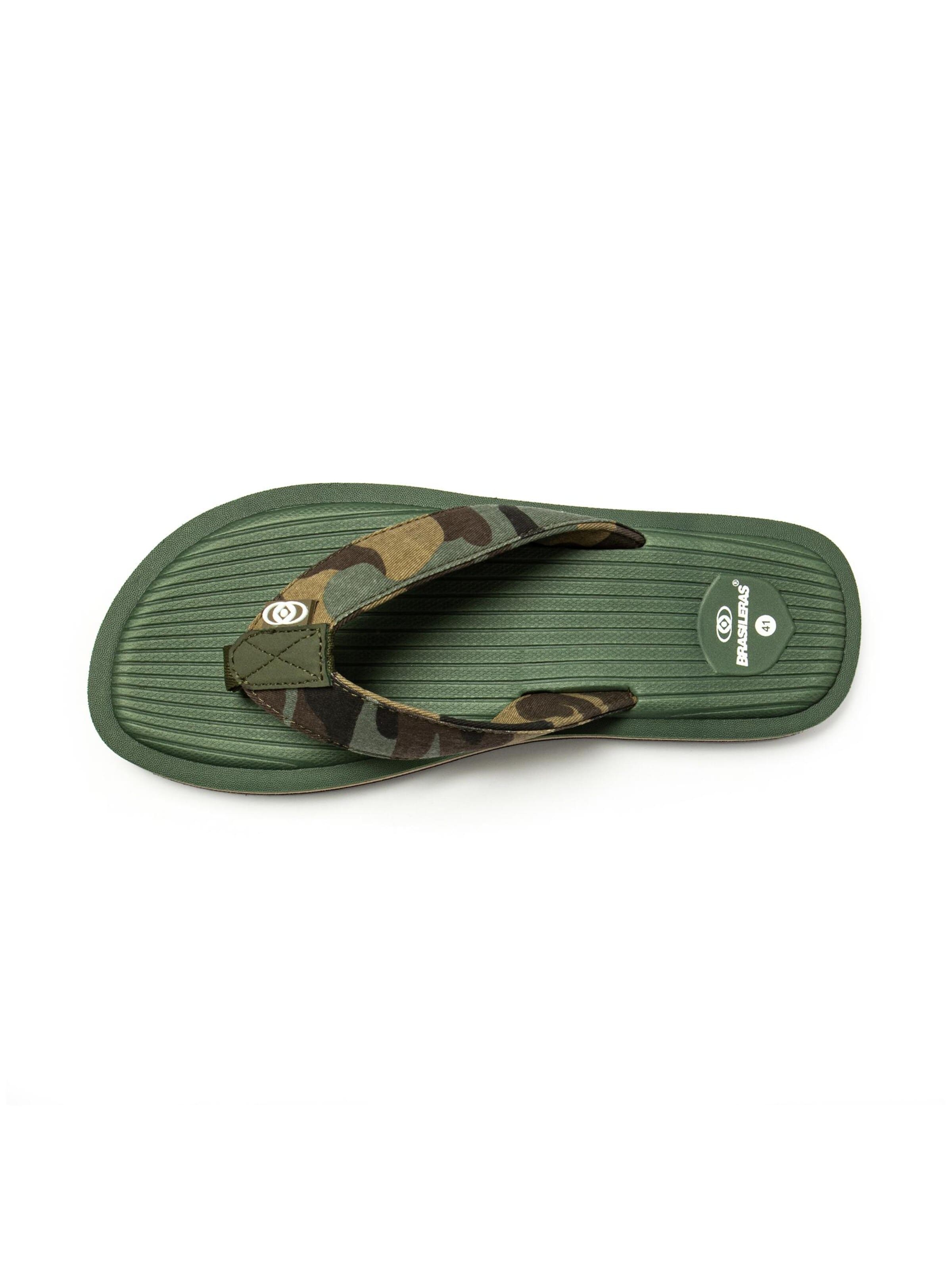 Brasileras Beach & swim shoe 'Army' in Green