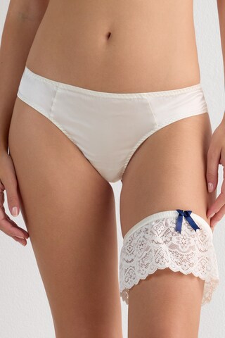 INTIMISSIMI Garter Belt in White: front