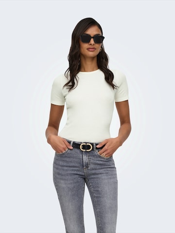 JDY Shirt 'JDYLUCKY' in White: front