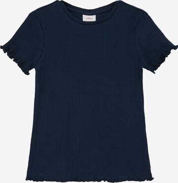 T-Shirt s.Oliver en bleu : devant