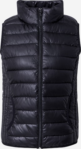 QS Weste in Schwarz: Vorderseite