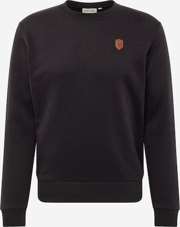 naketano Sweatshirt in Schwarz: predná strana