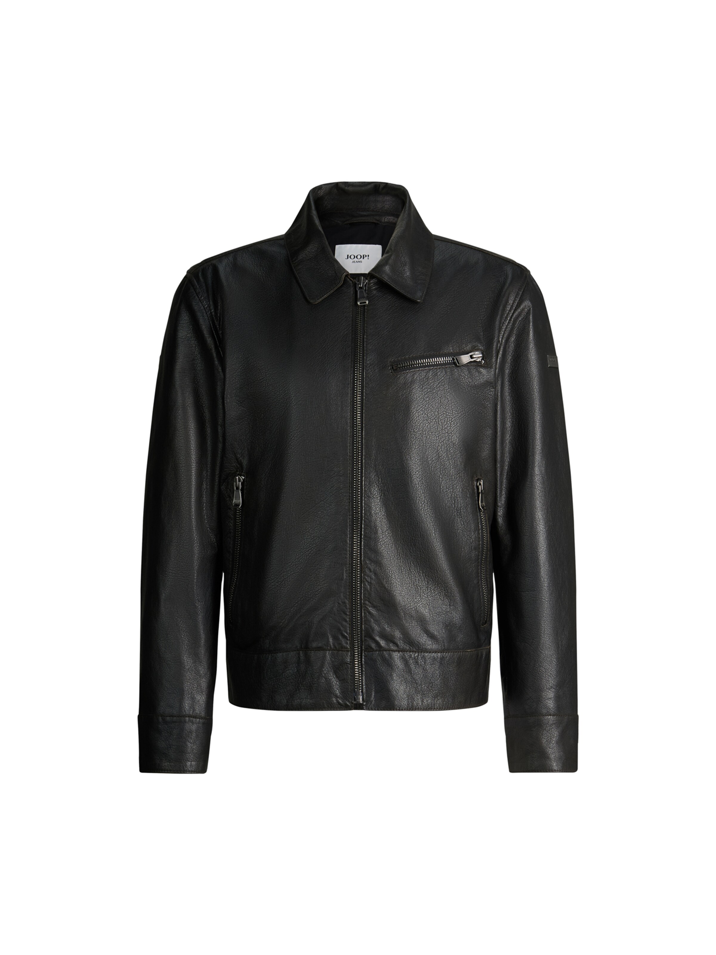 JOOP! Jeans Tussenjas ' Aleks ' in Bruin: voorkant