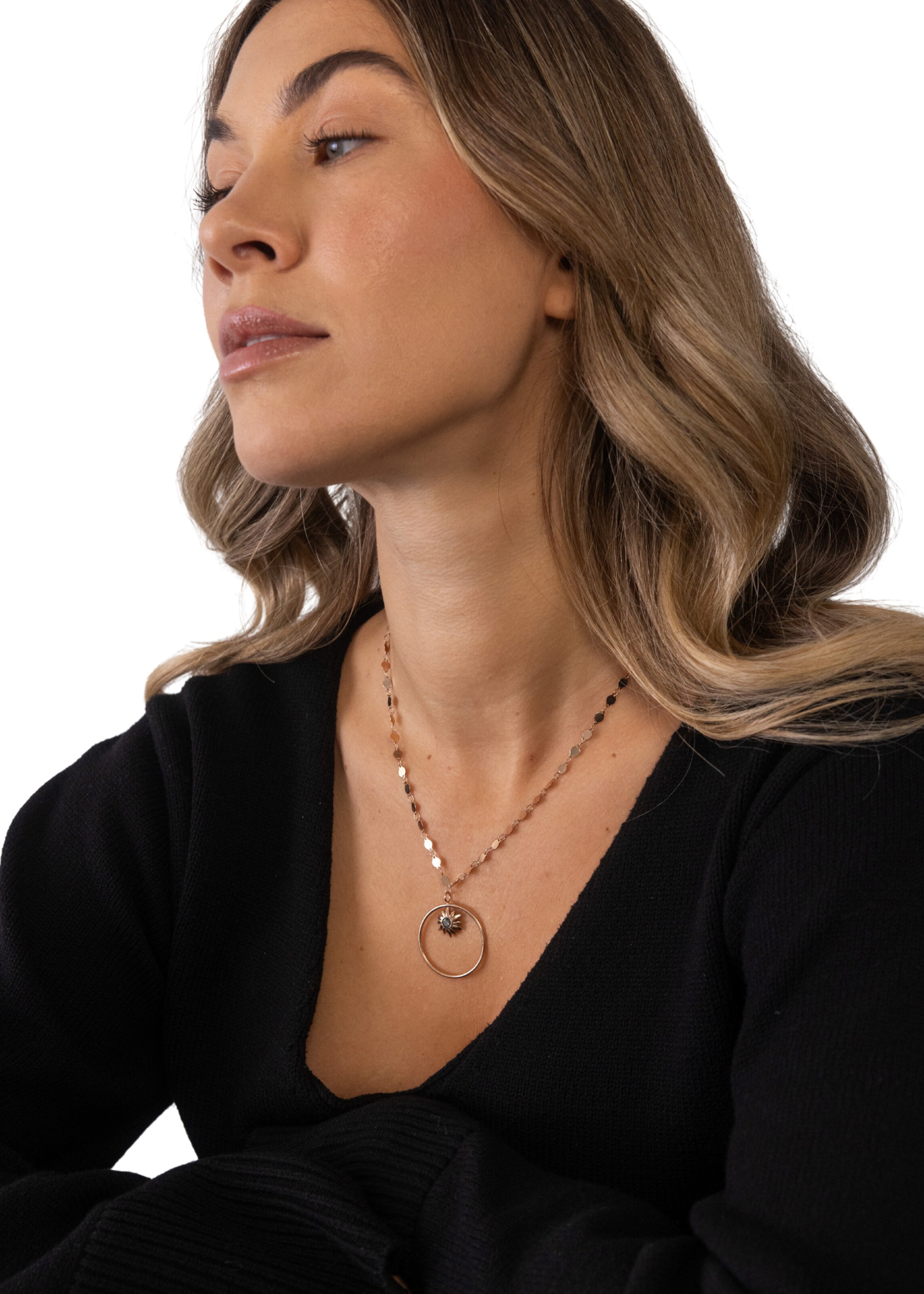 PURELEI - Colar 'Luana Sun' em ouro