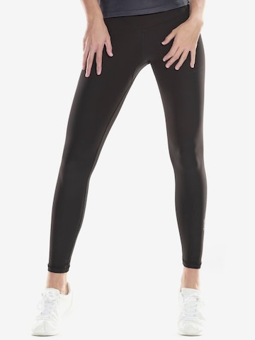Winshape Skinny Sportovní kalhoty 'HWL117C' – černá: přední strana