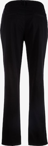 UNITED COLORS OF BENETTON Bootcut Hose in Schwarz