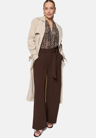 Wide Leg Pantalon zero en marron