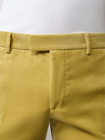 STRELLSON Slimfit Hose 'Melwin' in Gelb