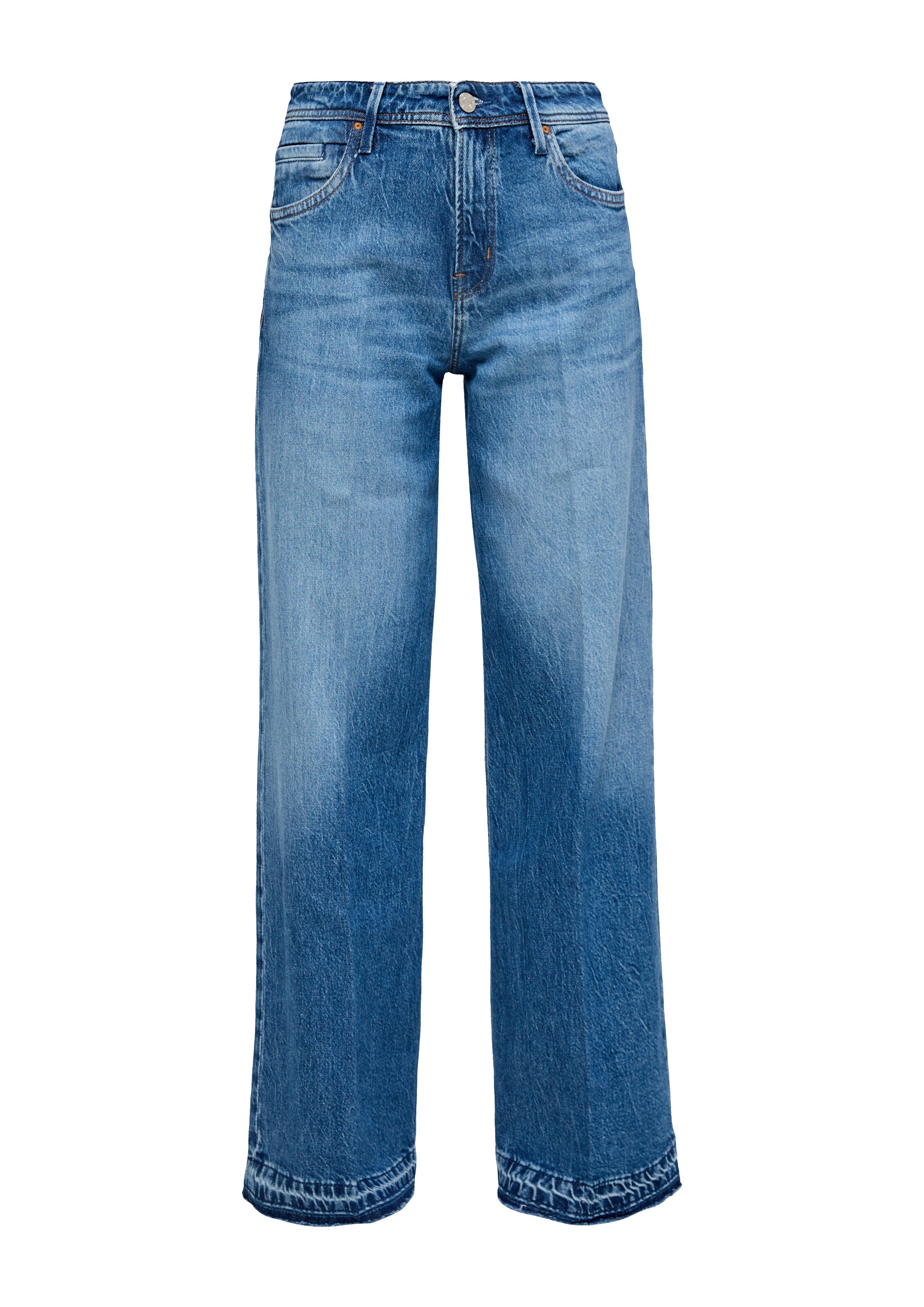 s.Oliver Wide leg Jeans 'Suri' in Blue: front