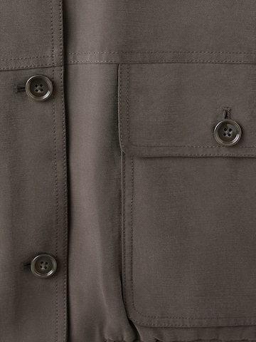 MANGO Prechodná bunda 'Babor' - Hnedá