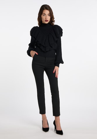 Pull-over 'Tylin' faina en noir