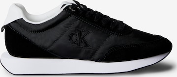 Calvin Klein Низкие кроссовки в Черный: спереди