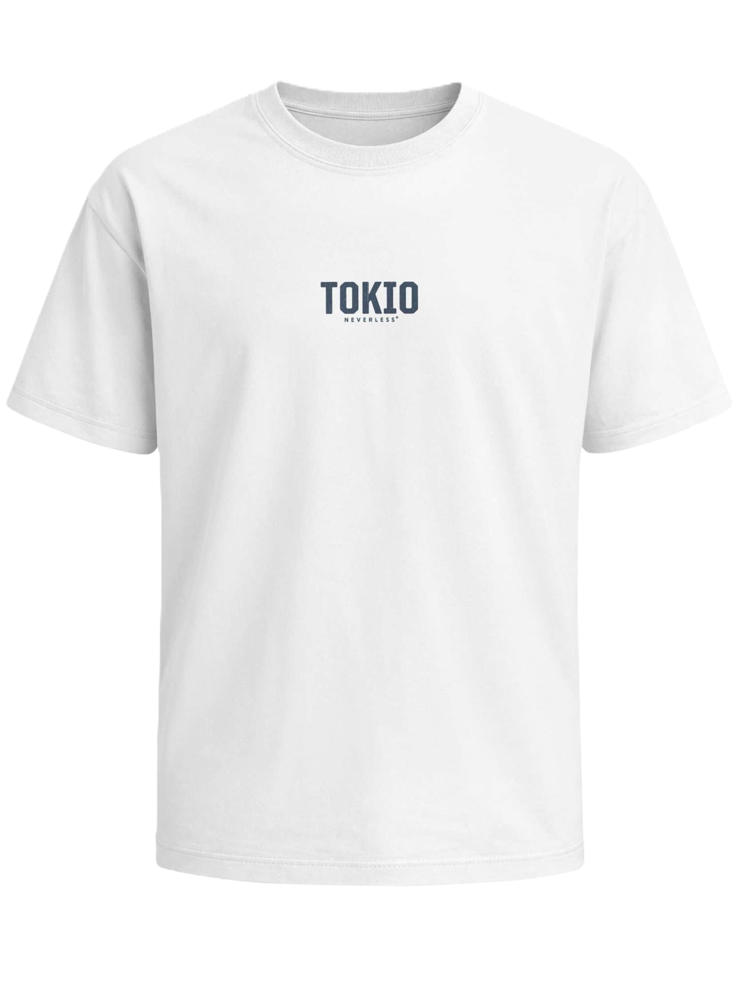 Neverless Shirt 'Tokio' in White: front