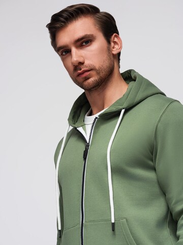 Sweat-shirt Ombre en vert
