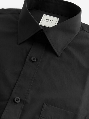 Next Regular Fit Hemd in Schwarz