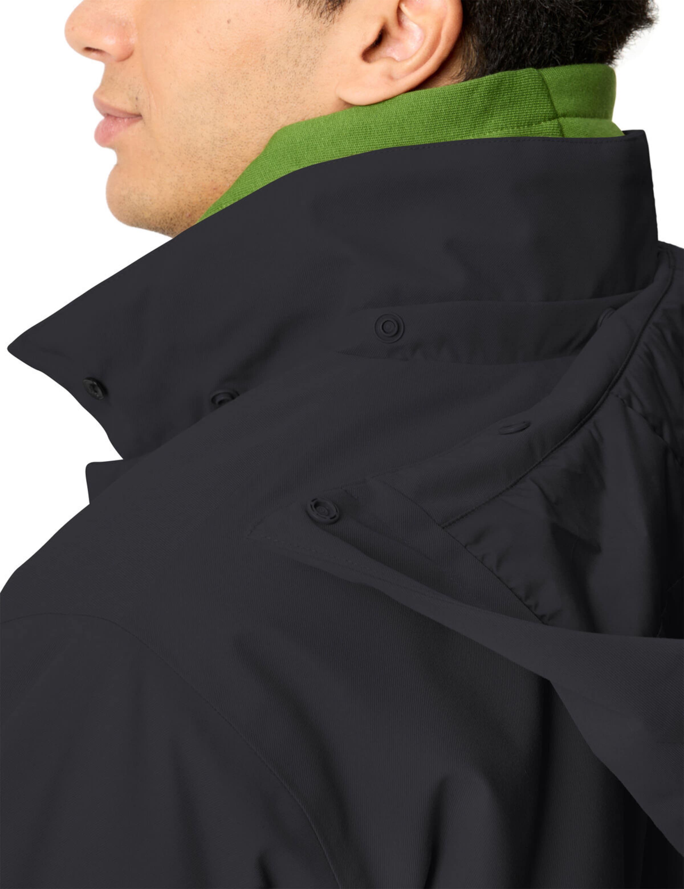 VAUDE Outdoormantel 'Coreway' in Zwart