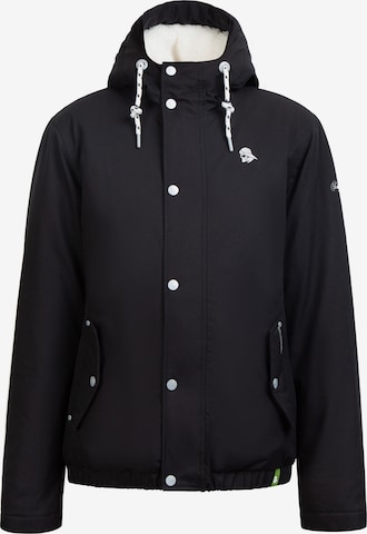 Schmuddelwedda Weatherproof jacket in Black: front