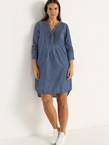 Cellbes of Sweden Jurk in Blauw: voorkant