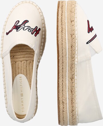 TOMMY HILFIGER Espadrillo värissä valkoinen