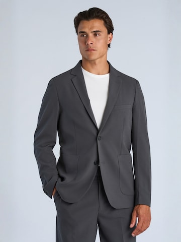 Lindbergh Regular fit Business-colbert in Grijs