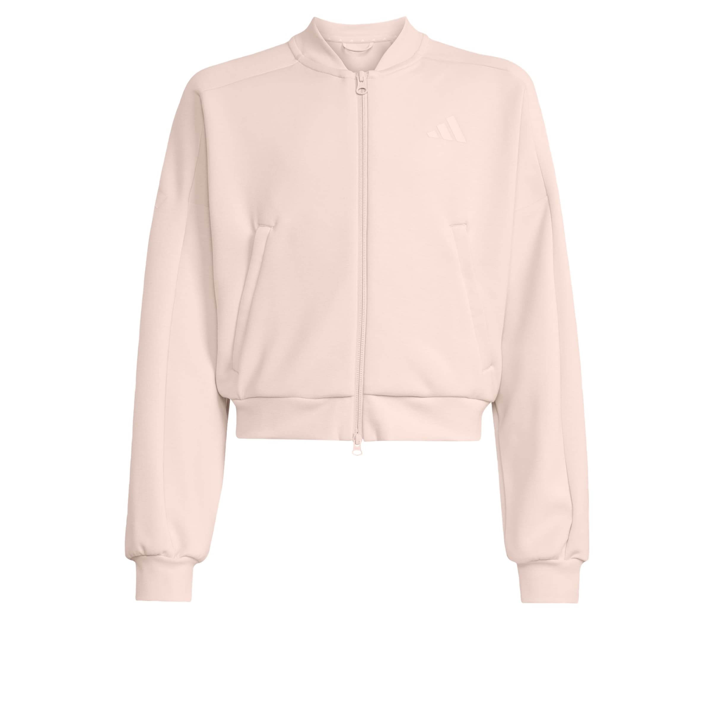 ADIDAS SPORTSWEAR Sports sweat jacket in Pink: front