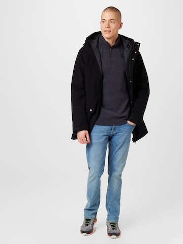 JACK WOLFSKIN Spordipullover 'Taunus', värv hall