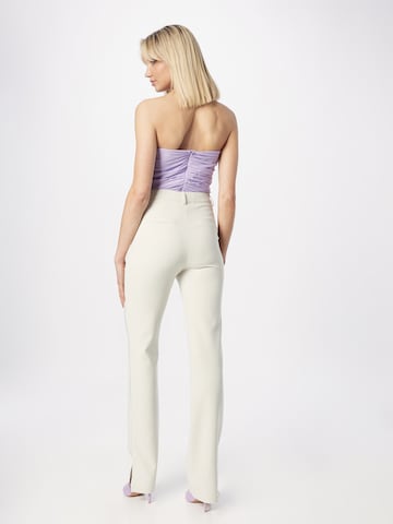 Slimfit Pantaloni di Misspap in beige