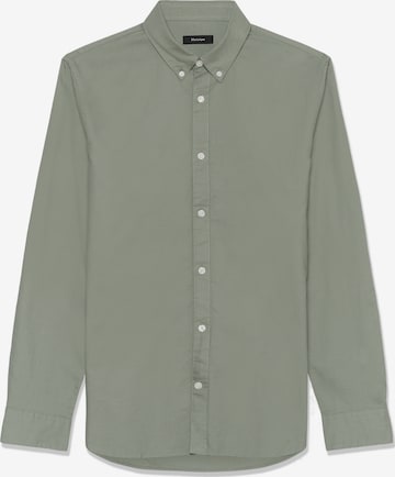 Coupe regular Chemise business 'Trostol' Matinique en vert : devant